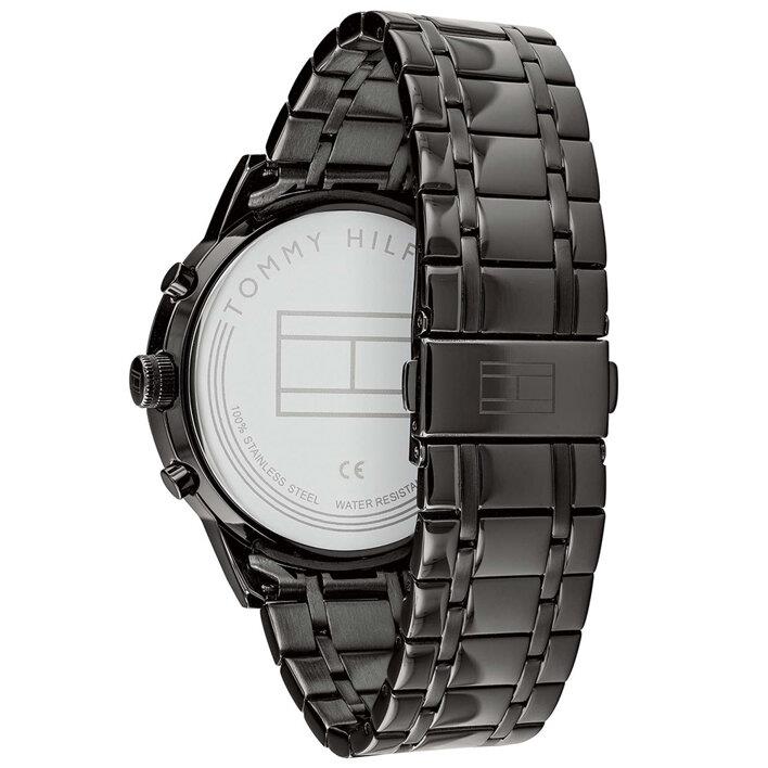 Tommy Hilfigerc Chronograph Black/Blue Men's Watch Tommy Hilfigerc Chronograph Black/Blue Men's Watch
